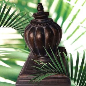 Antique Style Table Decor Bookends Rustic Polystone Home Decor